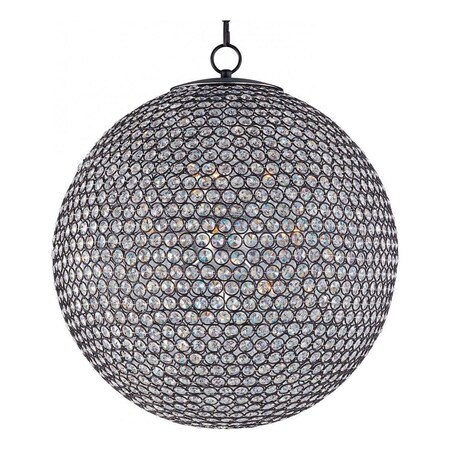 Maxim Glimmer-Single-Tier Chandelier 39887BCBZ